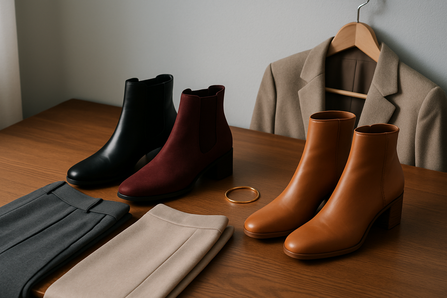 Supporting editorial illustration for The Best Boots for the Office