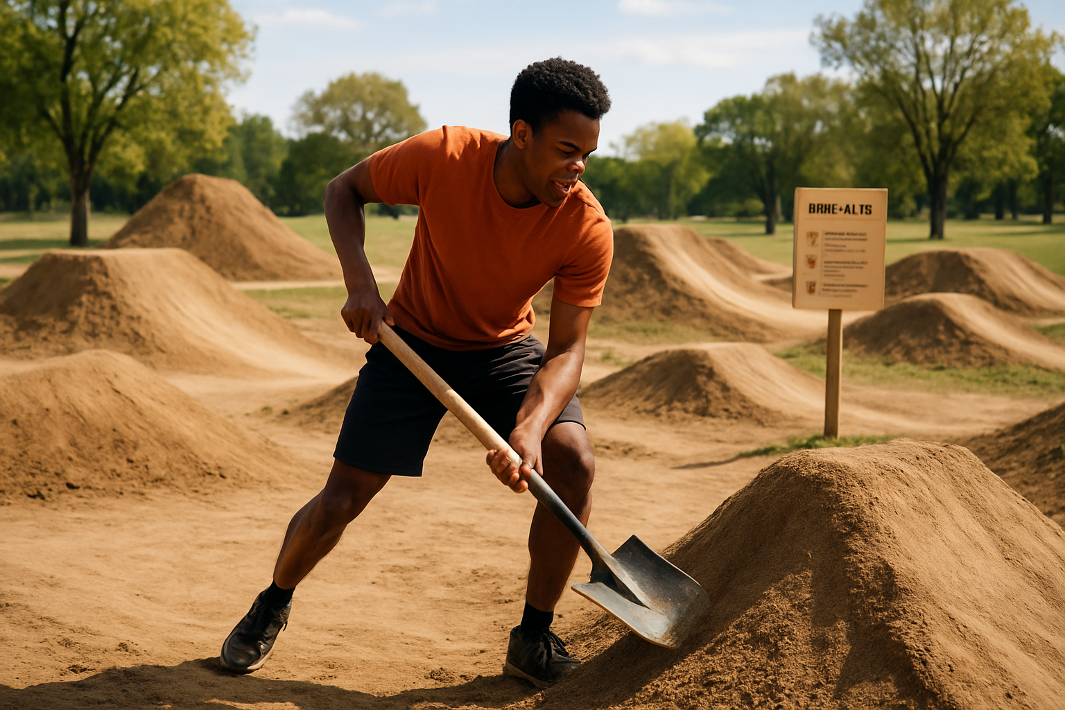 Editorial illustration for How a New Zealand Council Created Four Dirt Jump Parks for Under $4,000