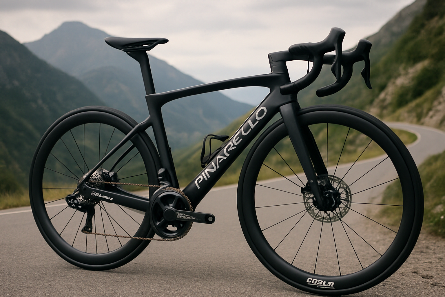 Supporting editorial illustration for Giulio Ciccone Embarks on New Journey with Pinarello Q36.5 After Eight Seasons