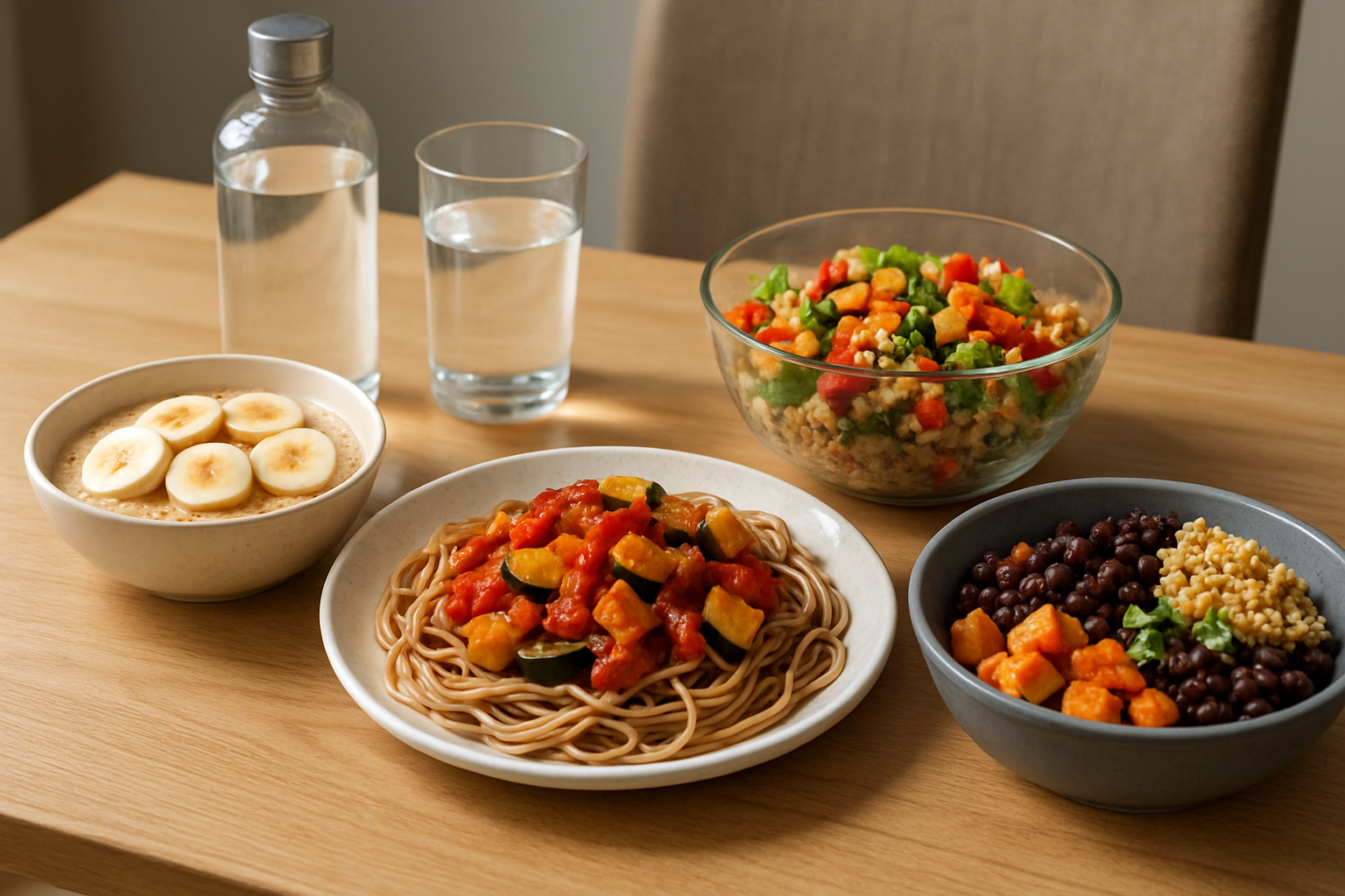 Supporting editorial illustration for How to Build Your Final Carb-Load Meals Before a Race or Big Ride