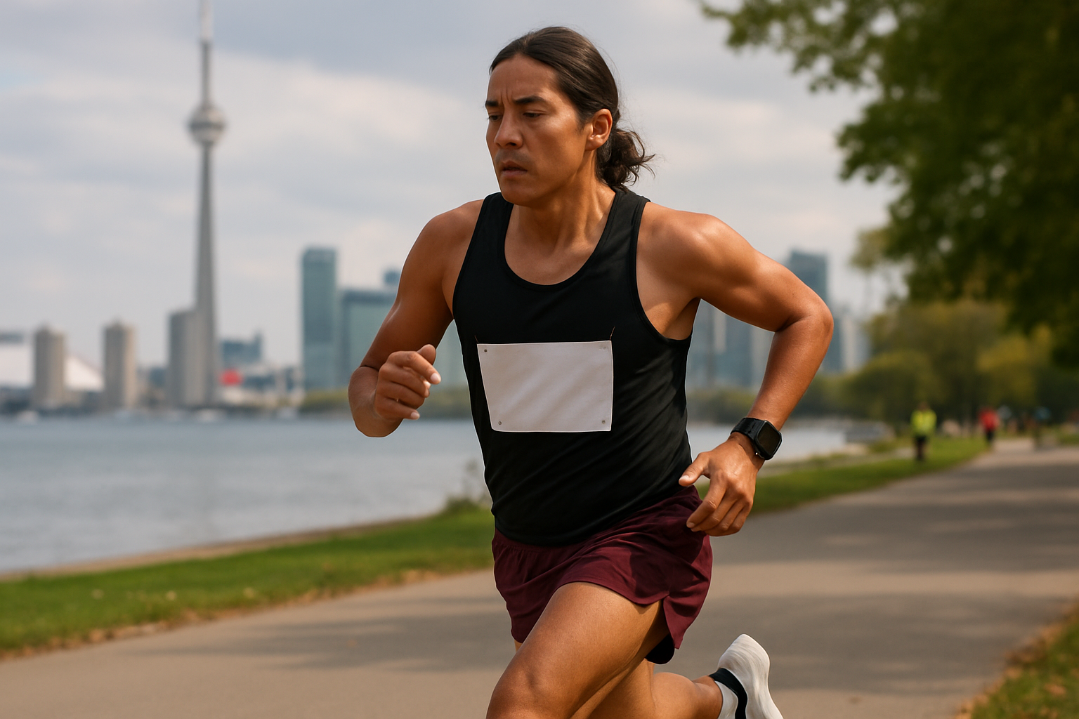 Supporting editorial illustration for Global Stars Set to Light Up the TCS Toronto Waterfront Marathon