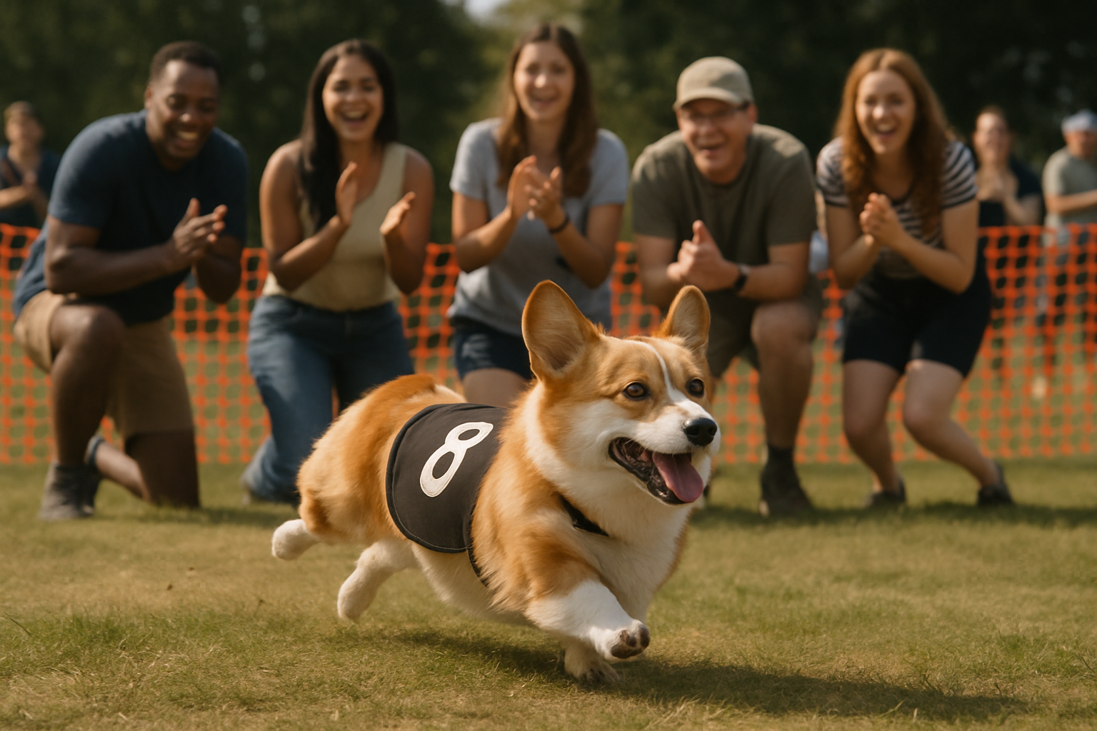Supporting editorial illustration for Corgi Channels Usain Bolt with Stunning Victory at 2026 Corgi Cup