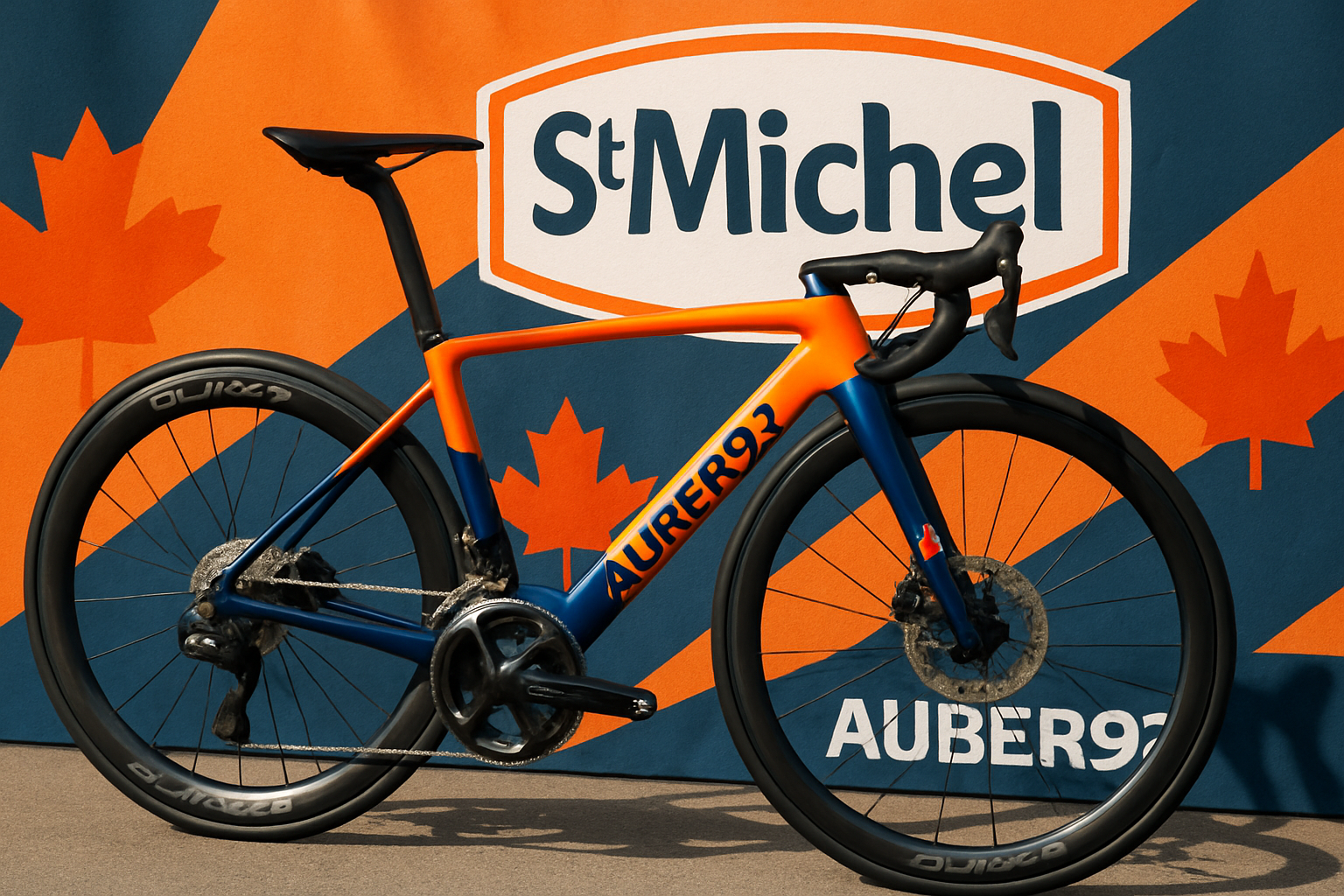 Supporting editorial illustration for Canadian Cyclist Mathilde Huot Joins French Team St Michel – Auber93 for 2027