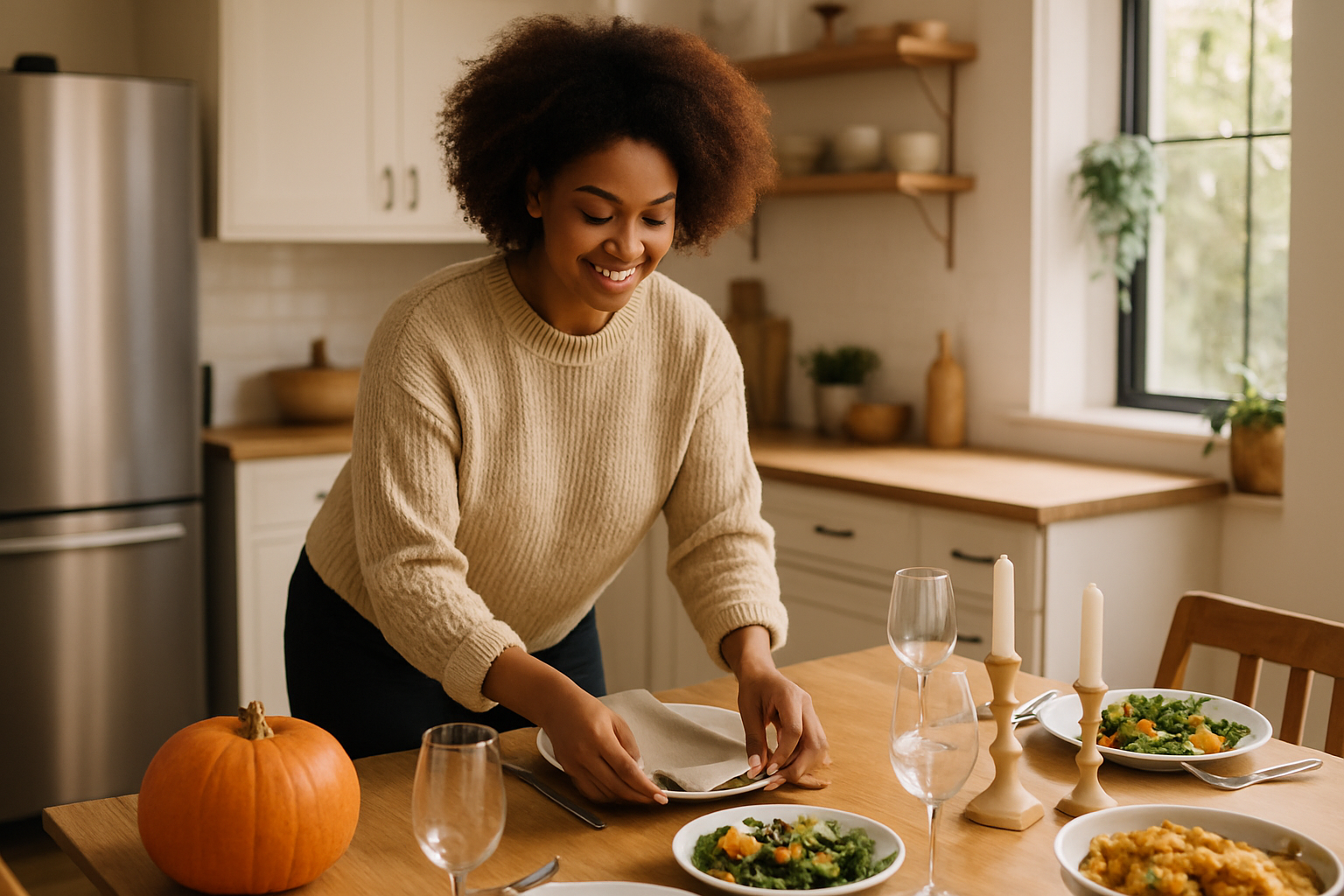 Supporting editorial illustration for Your Ultimate Thanksgiving Dinner Menu Guide