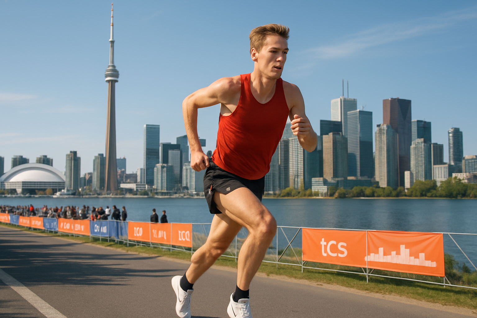 Editorial illustration for Records in Danger at TCS Toronto Waterfront Marathon