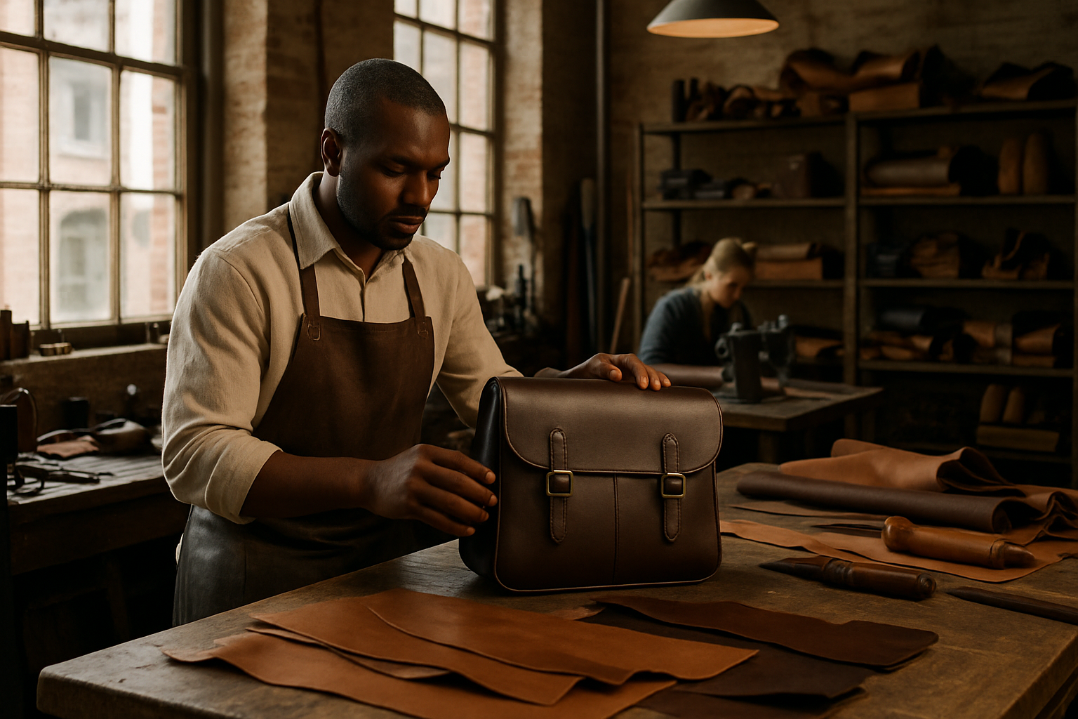 Editorial illustration for Beorma: Championing Heritage English Leather Craftsmanship